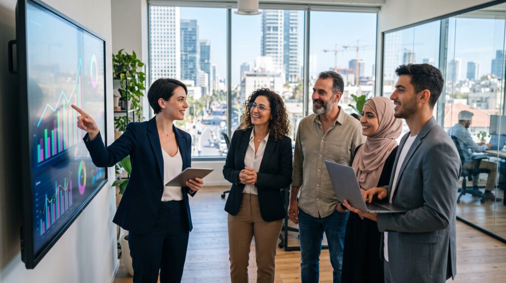 תמונת כותרת למאמר: ייעוץ עסקי מנצח: ליווי פיננסי לעסקים קטנים ובינוניים במרכז