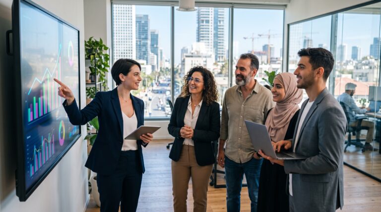 תמונת כותרת למאמר: ייעוץ עסקי מנצח: ליווי פיננסי לעסקים קטנים ובינוניים במרכז