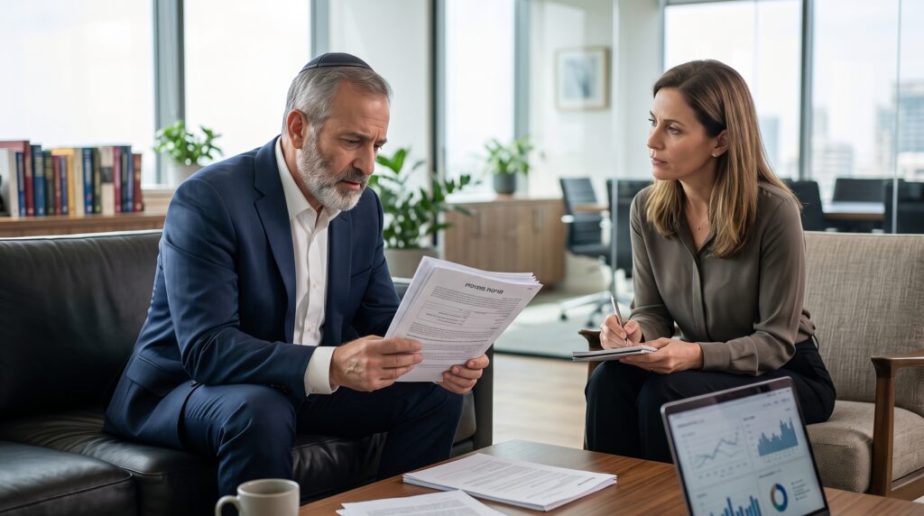 תמונת כותרת למאמר: קריסת מערכות: למה ייעוץ עסקי נכון מתחיל בבדיקת פוליסת אובדן כושר עבודה